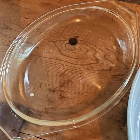 Pyrex Vintage snowflake 043 1.5 QT casserole and lid - Picture 6 of 8